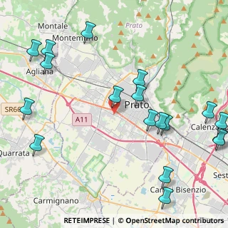 Mappa Via della Solidarietà, 59100 Prato PO, Italia (5.72389)