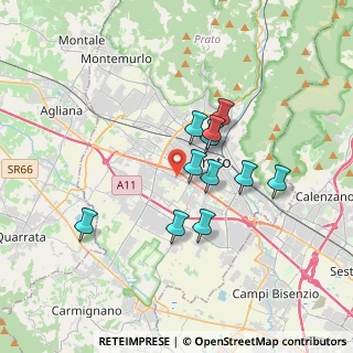 Mappa Via della Solidarietà, 59100 Prato PO, Italia (2.90909)