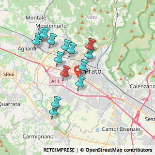 Mappa Via della Solidarietà, 59100 Prato PO, Italia (3.51857)