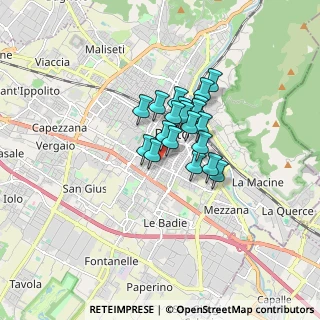 Mappa Via Alessandro Lazzerini, 59100 Prato PO, Italia (1.04)