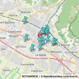 Mappa Via Alessandro Lazzerini, 59100 Prato PO, Italia (1.14643)