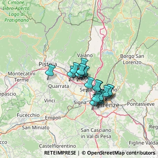 Mappa Via Alessandro Lazzerini, 59100 Prato PO, Italia (9.426)