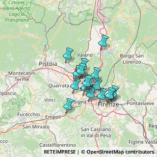 Mappa Via Roncioni Marco, 59100 Prato PO, Italia (10.01882)