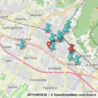 Mappa Via Roncioni Marco, 59100 Prato PO, Italia (1.57154)