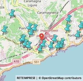 Mappa Via Giovanni Ballestra, 18100 Imperia IM, Italia (1.0295)