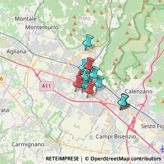 Mappa Via Francesco Pacchiani, 59100 Prato PO, Italia (2.32083)
