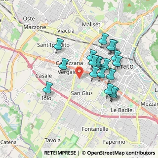 Mappa Via delle Pleiadi, 59100 Prato PO, Italia (1.60316)