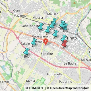 Mappa Via delle Pleiadi, 59100 Prato PO, Italia (1.685)