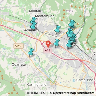 Mappa Via di Brugnano, 59100 Prato PO, Italia (4.034)