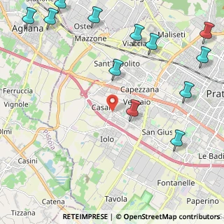 Mappa Via di Brugnano, 59100 Prato PO, Italia (3.16083)