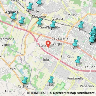 Mappa Via di Brugnano, 59100 Prato PO, Italia (3.609)