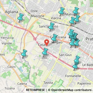 Mappa Via di Brugnano, 59100 Prato PO, Italia (2.59)