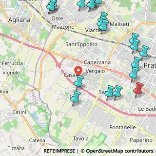 Mappa Via di Brugnano, 59100 Prato PO, Italia (3.16)