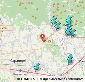 Mappa Via Pieroni, 55012 Capannori LU, Italia (5.05727)