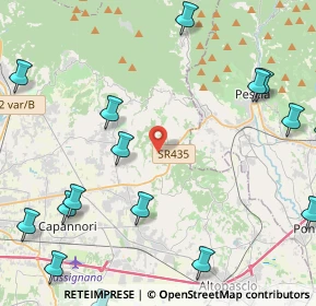Mappa Via Pieroni, 55012 Capannori LU, Italia (6.32375)