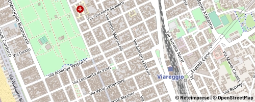 Mappa Viareggio