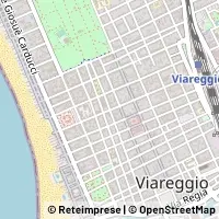 地図 Viareggio