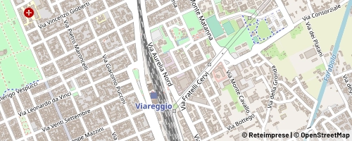 Mappa Viareggio