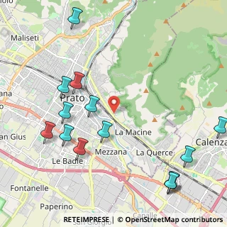 Mappa Via Papa Giovanni XXIII, 59100 Prato PO, Italia (2.74143)