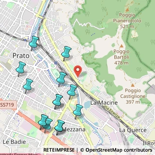 Mappa Via Papa Giovanni XXIII, 59100 Prato PO, Italia (1.36214)