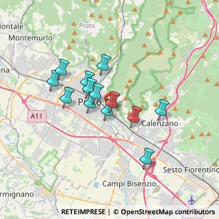 Mappa Via Papa Giovanni XXIII, 59100 Prato PO, Italia (2.85231)