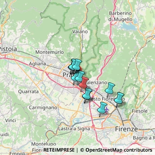 Mappa Via Papa Giovanni XXIII, 59100 Prato PO, Italia (4.87786)