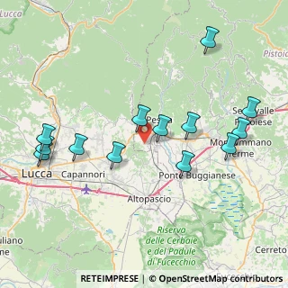 Mappa Via di Colleviti, 51017 Pescia PT, Italia (8.82923)