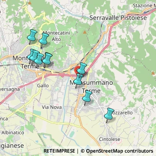 Mappa Via Lazio, 51018 Pieve a Nievole PT, Italia (2.11273)