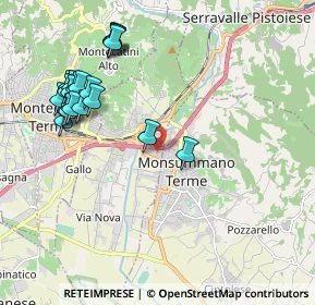 Mappa Via Lazio, 51018 Pieve a Nievole PT, Italia (2.2985)