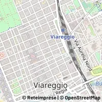 Mapa Viareggio