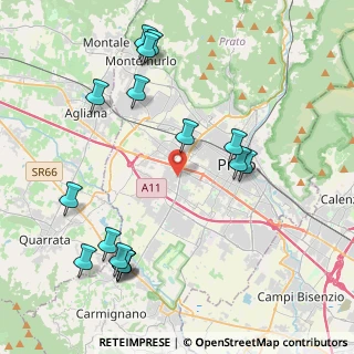 Mappa Via Iva Pacetti, 59100 Prato PO, Italia (4.9575)