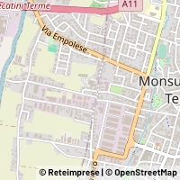 Karta Pieve a Nievole