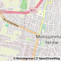 Karte Monsummano Terme