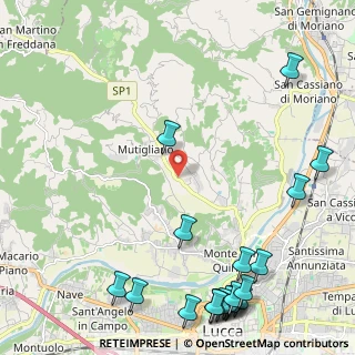 Mappa Via per Camaiore, 55060 Lucca LU, Italia (3.3445)