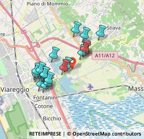 Mappa Via delle Cannelle, 55054 Montramito LU, Italia (1.5595)