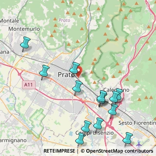 Mappa Viale Borgo Valsugana, 59100 Prato PO, Italia (5.18857)