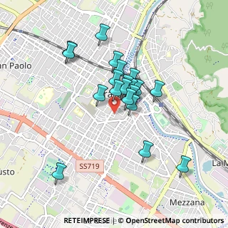 Mappa Via Ida Baccini, 59100 Prato PO, Italia (0.734)
