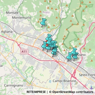 Mappa Via Ida Baccini, 59100 Prato PO, Italia (2.26833)