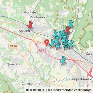 Mappa Via di Mezzo a Vergaio, 59100 Prato PO, Italia (3.26235)