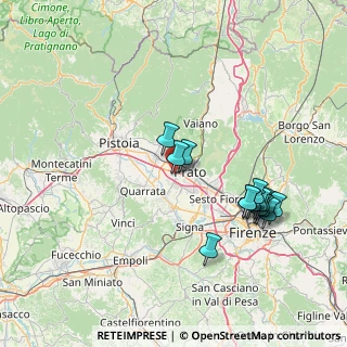 Mappa Via delle Rose, 59100 Prato PO, Italia (15.49429)