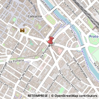 Mappa Via Pomeria, 1/C, 59100 Prato, Prato (Toscana)
