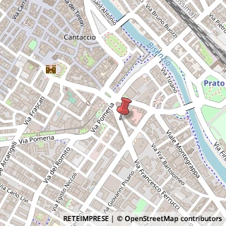 Mappa Via Francesco Ferrucci, 13, 59100 Prato, Prato (Toscana)