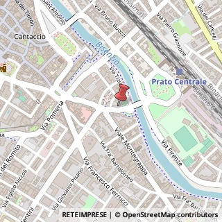 Mappa Piazza Europa, 1, 59100 Prato, Prato (Toscana)