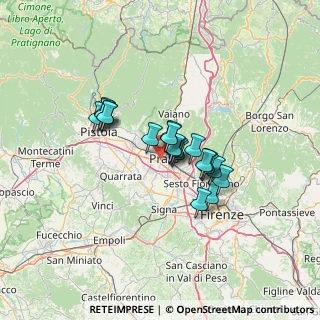 Mappa 59100 Prato PO, Italia (9.3875)