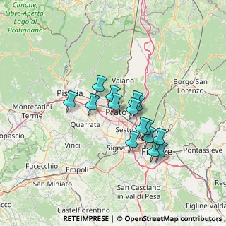 Mappa 59100 Prato PO, Italia (10.73733)