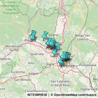Mappa 59100 Prato PO, Italia (9.4145)