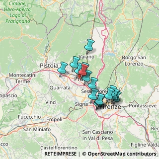 Mappa 59100 Prato PO, Italia (11.13889)