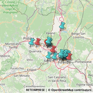 Mappa 59100 Prato PO, Italia (11.7625)