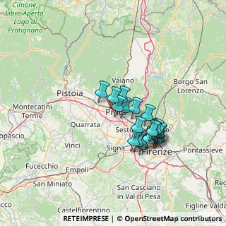 Mappa 59100 Prato PO, Italia (11.3435)
