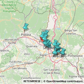 Mappa 59100 Prato PO, Italia (10.55588)